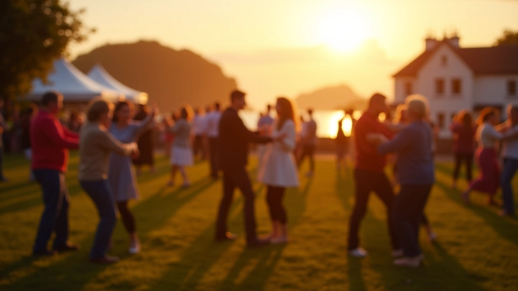 Outdoor summer dance festival on Wild Atlantic Way